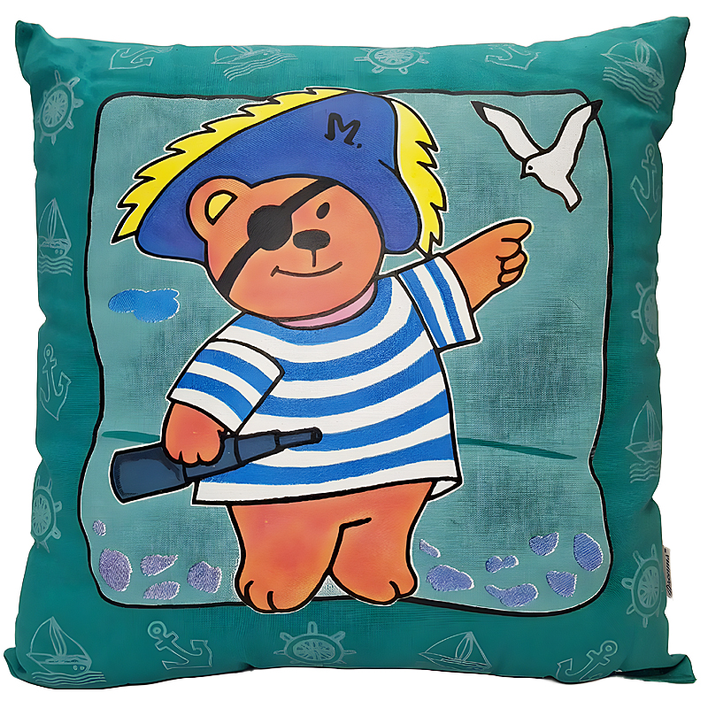 Pirate Teddy Glow Pillow