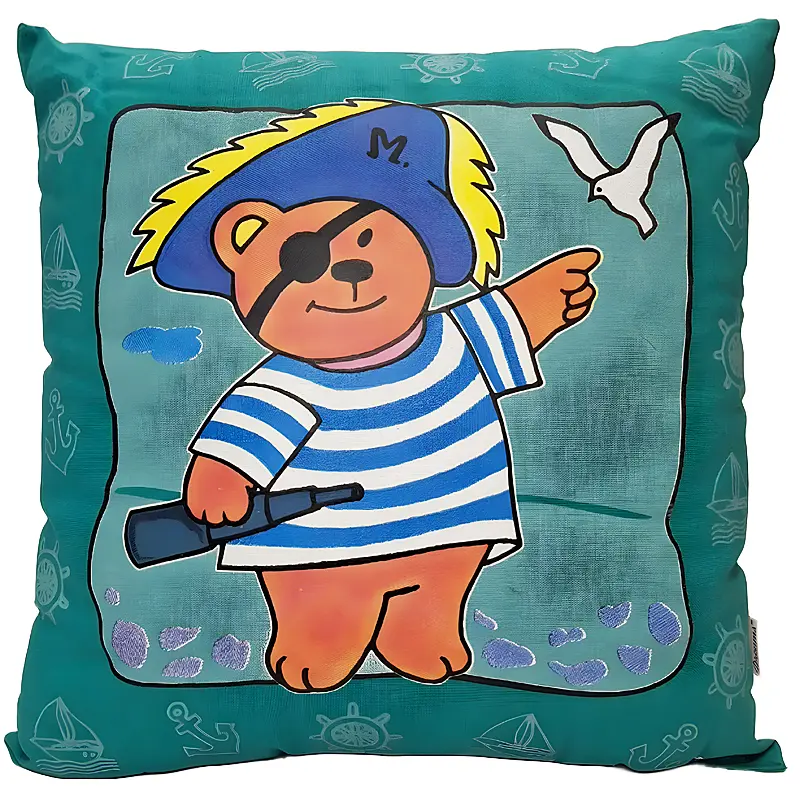 Pirate Teddy Glow Pillow