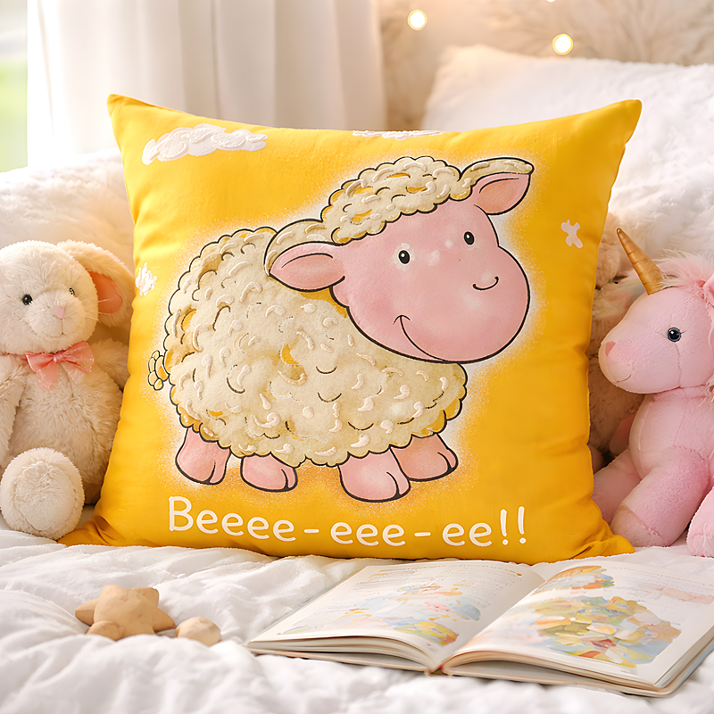 Beee Sheep Glow Pillow