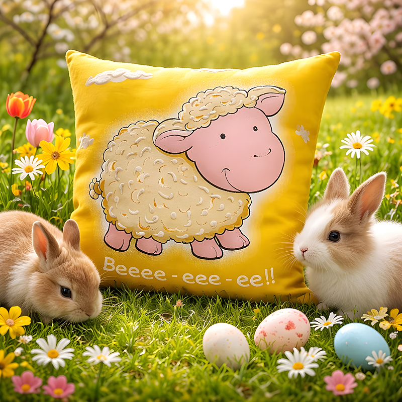 Beee Sheep Glow Pillow