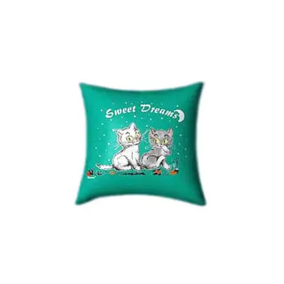 Sweet Dreams with Kitties Glow In The Dark Pillow