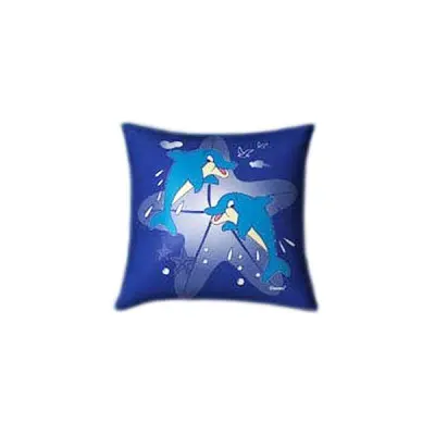 Dolphin Paradise Glow In The Dark Pillow