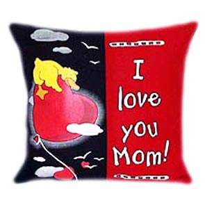 Glow In The Dark Pillow - I love you Mom