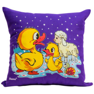 Ducks and Sheep Glow Pillow