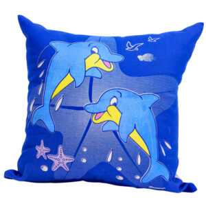 Dolphin Paradise Glow Pillow