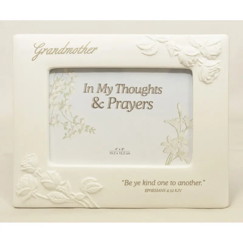 Grandmother Porcelain Photo Frame