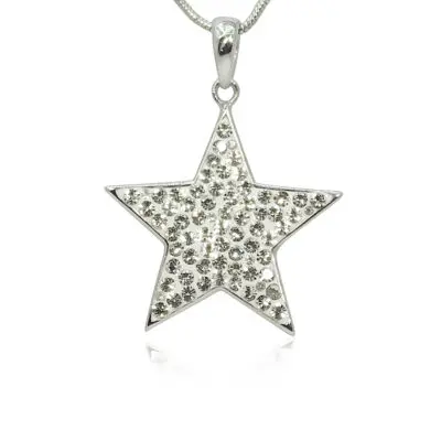 Star Pendant Sterling Silver