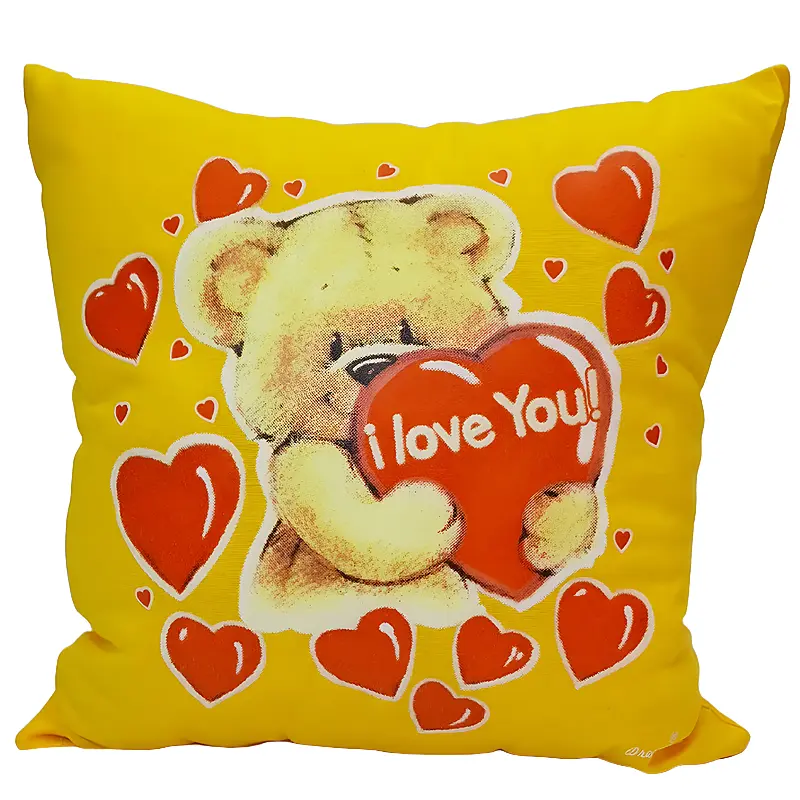 I love You Teddy Pillow