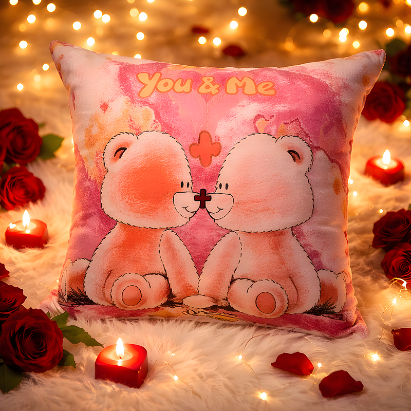 You and Me Glow Pillow