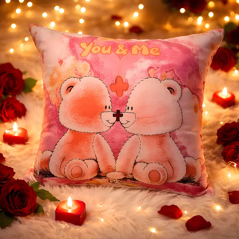 You and Me Glow Pillow