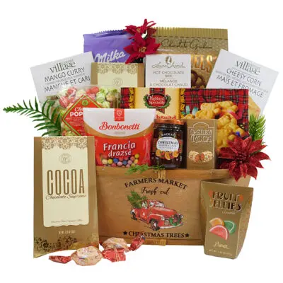 Joyous Christmas Gift Basket