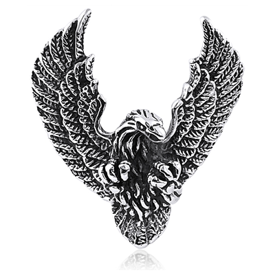 Biker Style Eagle Pendant