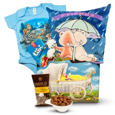 Northwoods Campfire Critters Newborn Family Gift