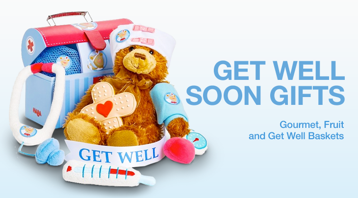 Get Well Soon Gifts - Gourmet, Fruit and Get Well Baskets