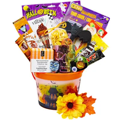 Ghostly Frights Halloween Basket