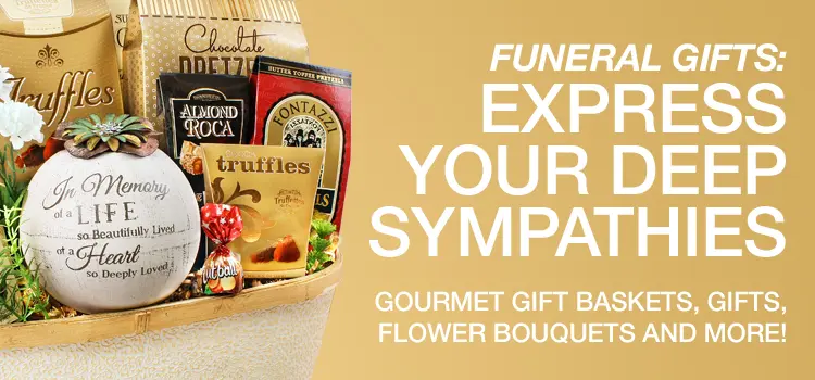 Sympathy Gifts - Gourmet Gift Basket Store