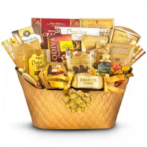 Golden Greeting -Lavishing Holiday gift