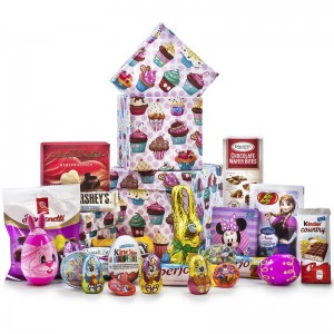 Easter Bunny Cupcake Gift Tower