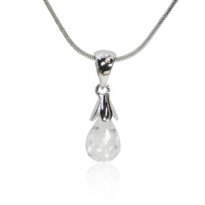 Teardrop CZ Pendant