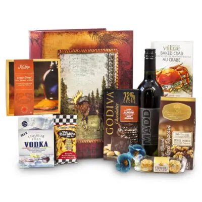 Gentleman's Premier Gourmet Moose Box - Non Alcoholic Wine