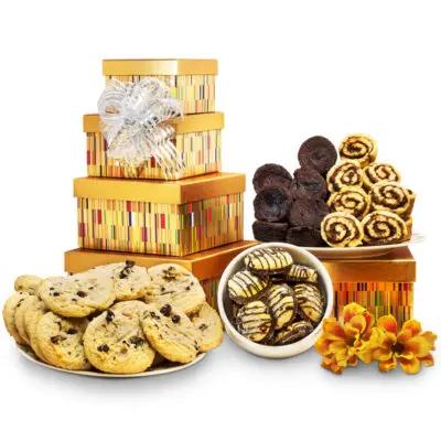 Gourmet Cookies Tower Box