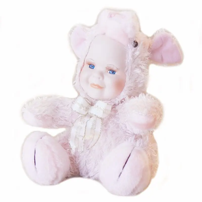 Porcelain Face Doll- Piggy