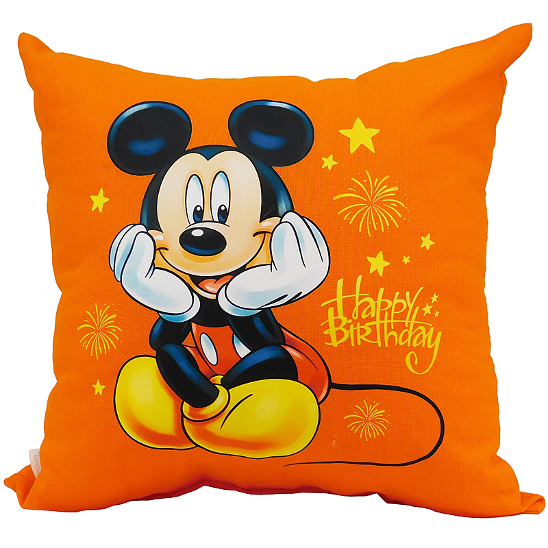 Happy Birthday pillow Mickey Mouse