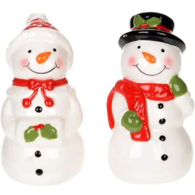 Snowman Salt and Pepper