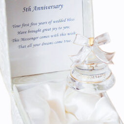 5th Anniversary Glass Bell