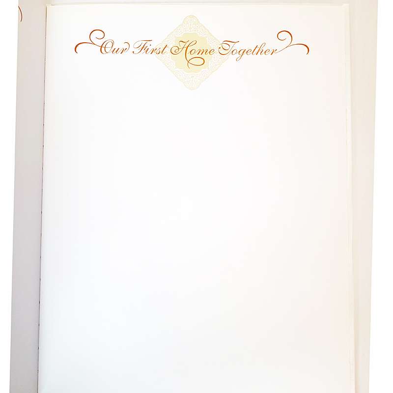 Wedding Memory Book with Crystal Heart Pendant - Image 8