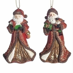 5" Santa ornament