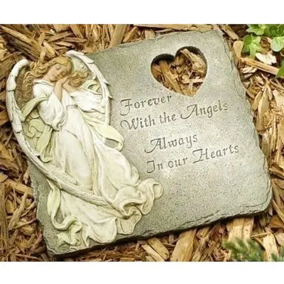 Angel Memorial Stepping Stone