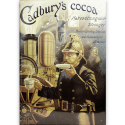 Cadburys Cocoa Tin Sign