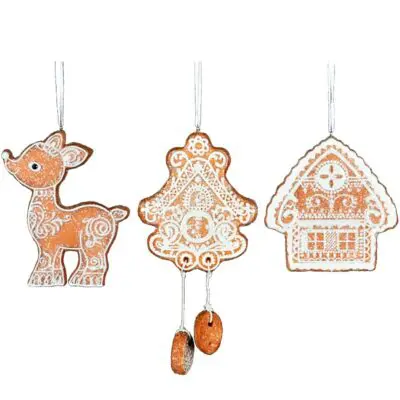 Gingerbread Cookie Ornaments