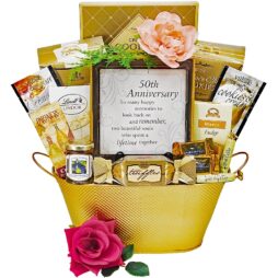 50th Anniversary Gift Basket