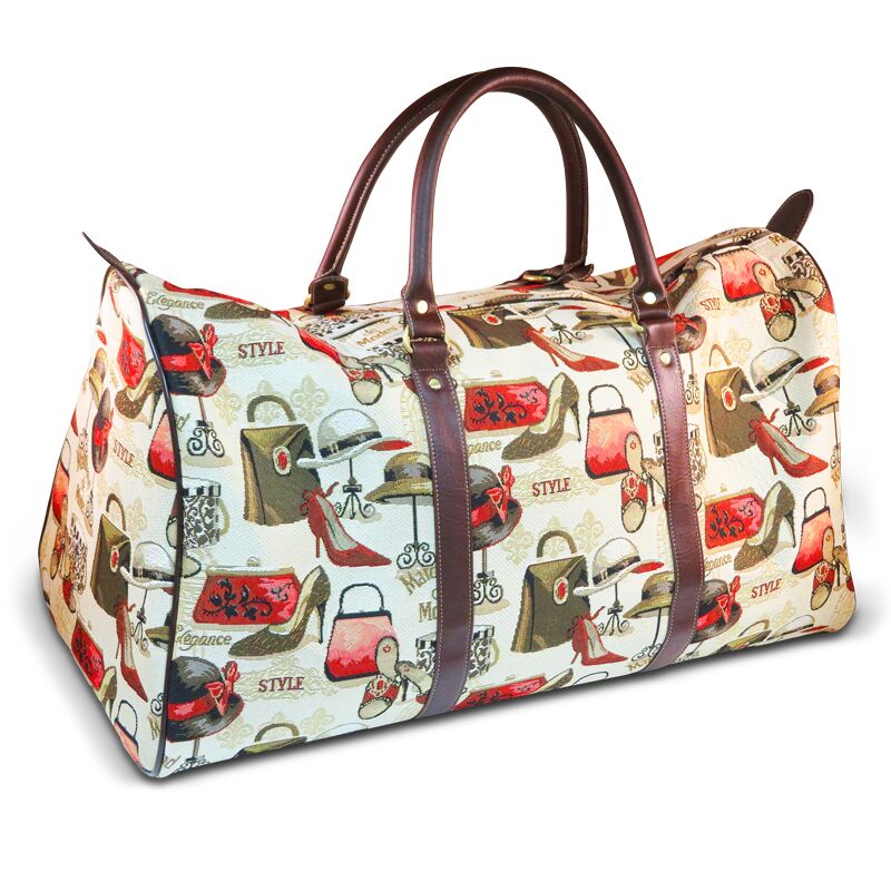 Tapestry Duffle Bag Hats - Hats and Shoe design Canada