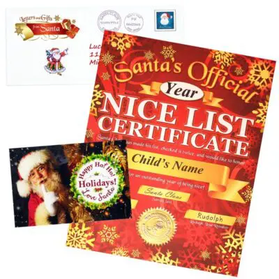 Nice List Certificates