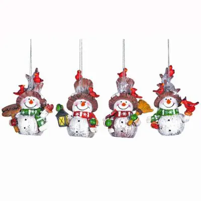 Country Snowman Ornament