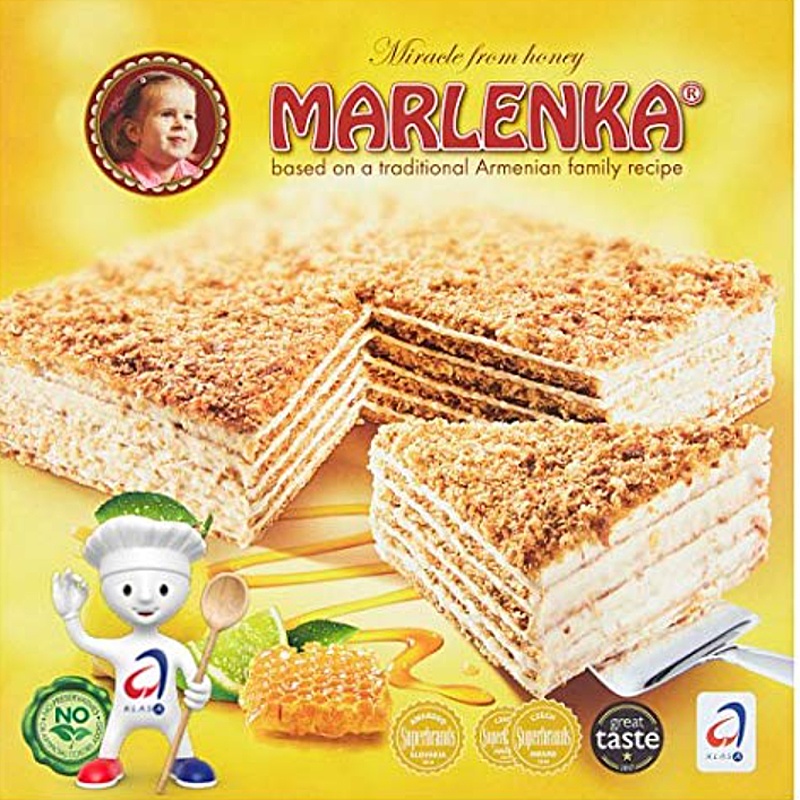 Marlenka Lemon Honey Cake