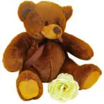 JoJo Bear Plush Large 10" sitting +$22.95