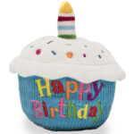 Happy Birthday LED musical cupcake 5" +$12.95