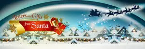 letters and Gifts from Santa Logo