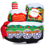 Santa Express Train bops to "Holly Jolly Christmas" 11"H +$54.95