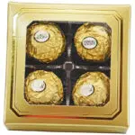 Ferrero Rocher 4 pc +$6.50