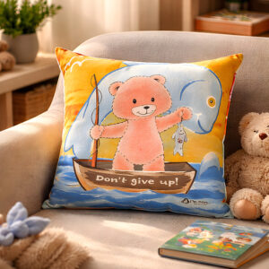 Don't Give Up Glow Pillow