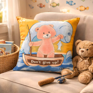 Don't Give Up Glow Pillow