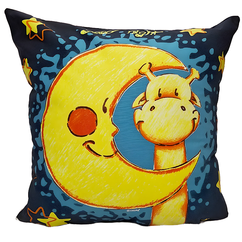 Giraffe Good Night Glow Pillow