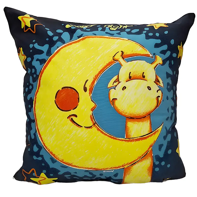 Giraffe Good Night Glow Pillow