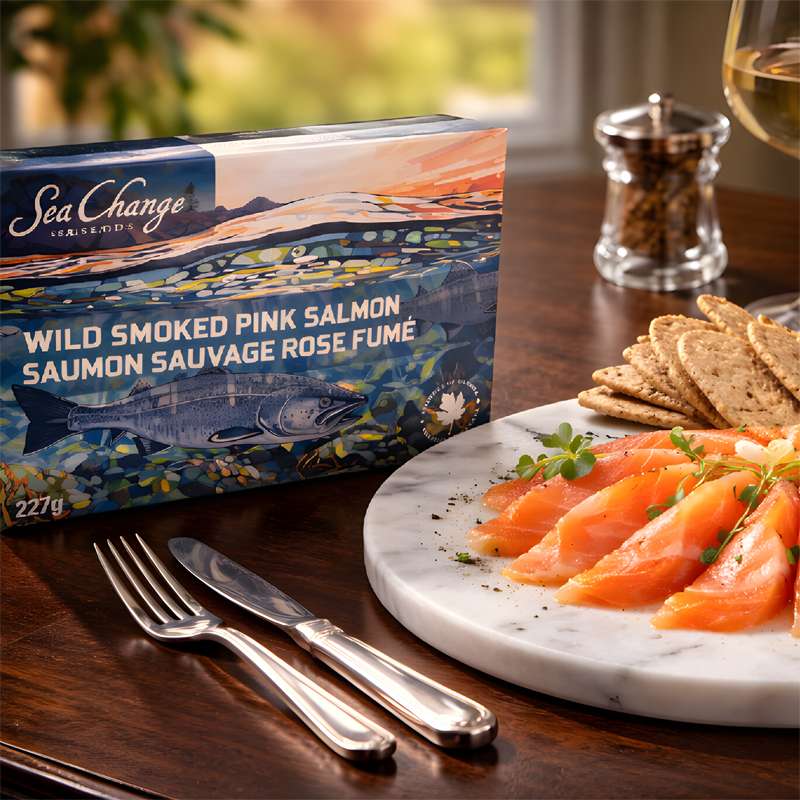 Wild Smoked Pink Salmon