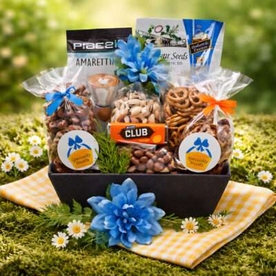 Gourmet Nut & Dried Fruit Gift Tray | Premium Snack Gift